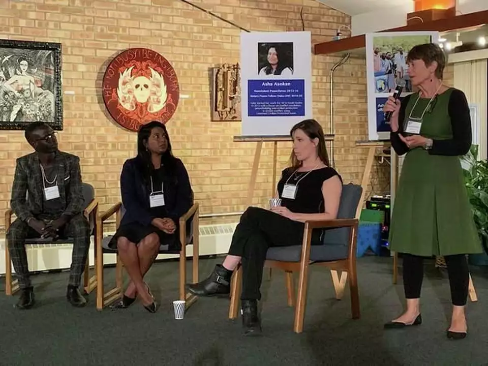 Rieek Nyoach the speaker